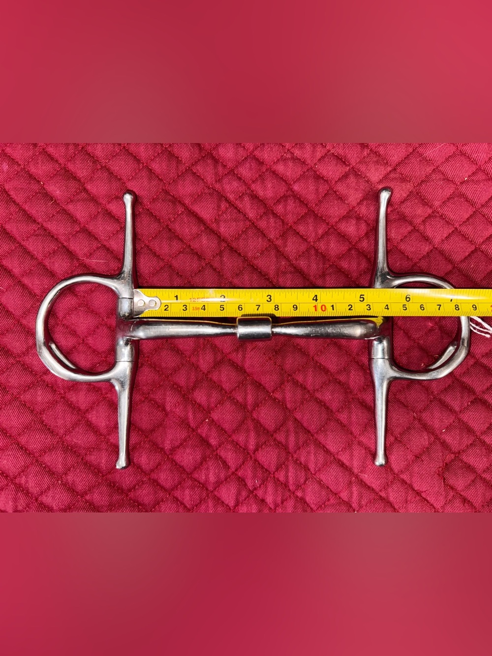 Myler English comfort snaffle bit, full cheek 5”